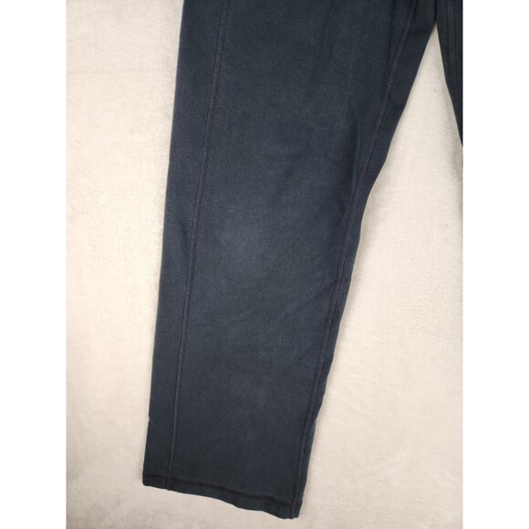 Vintage Lululemon Athletica Womens Retro Wide Leg Sweatpants Black Size 8 Med - Picture 4 of 14